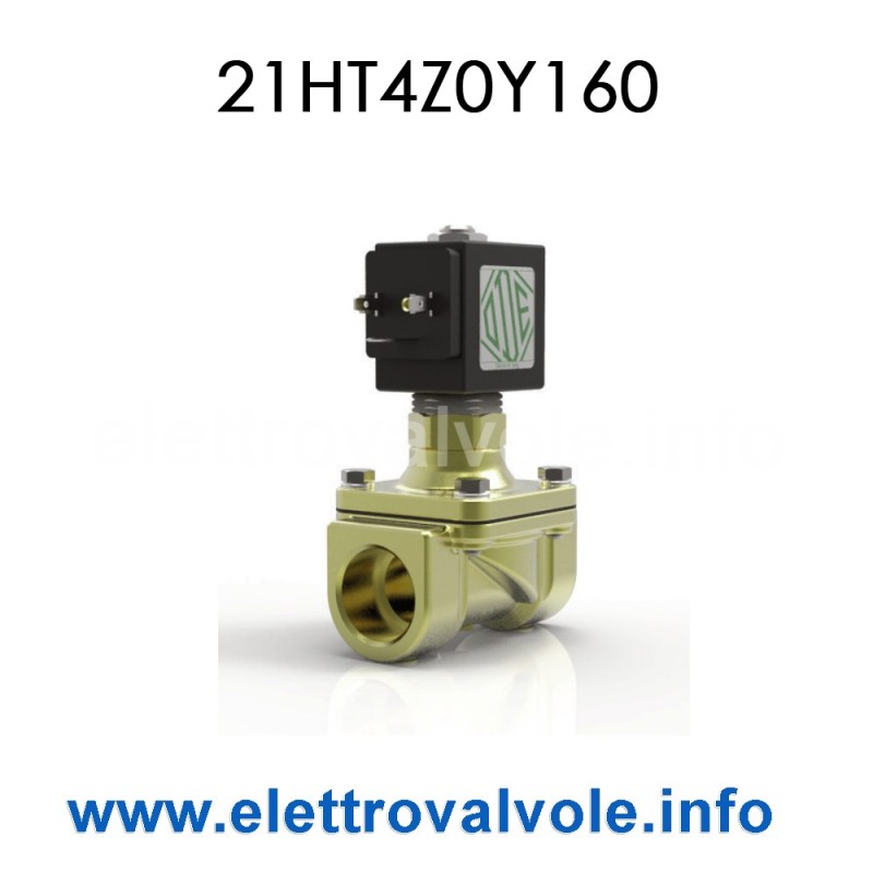 Electrovanne 220v 1/2 n.o. 21HT4Z0Y160 pression minimale 0 bar